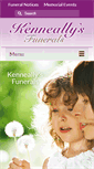 Mobile Screenshot of kenneallysfunerals.com.au